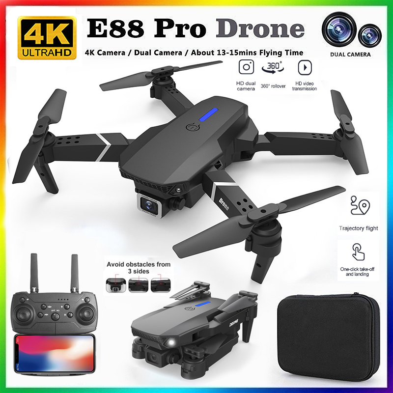 Drone Camera Professional - 2026 신형 E88 프로페셔널 HD 4K