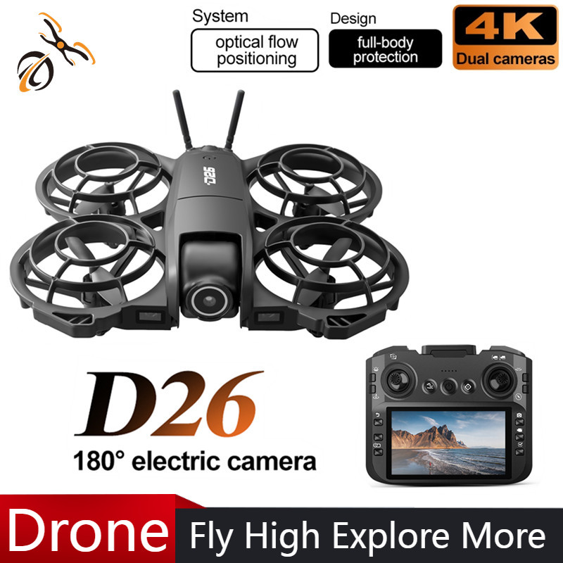 Drone Camera 4K - D26 드론 4K 항공 HD 180