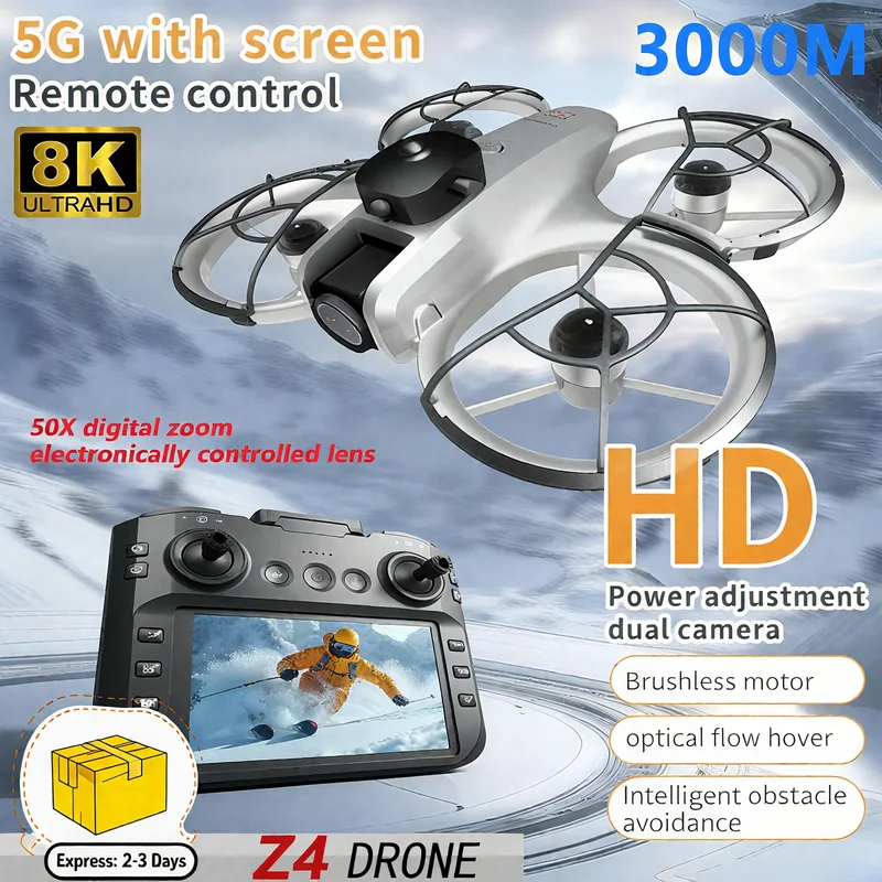 새로운 미니 Z4 드론 4K 프로페셔널 WIFI 5G  - Drone Camera Professional 리뷰 및 가격