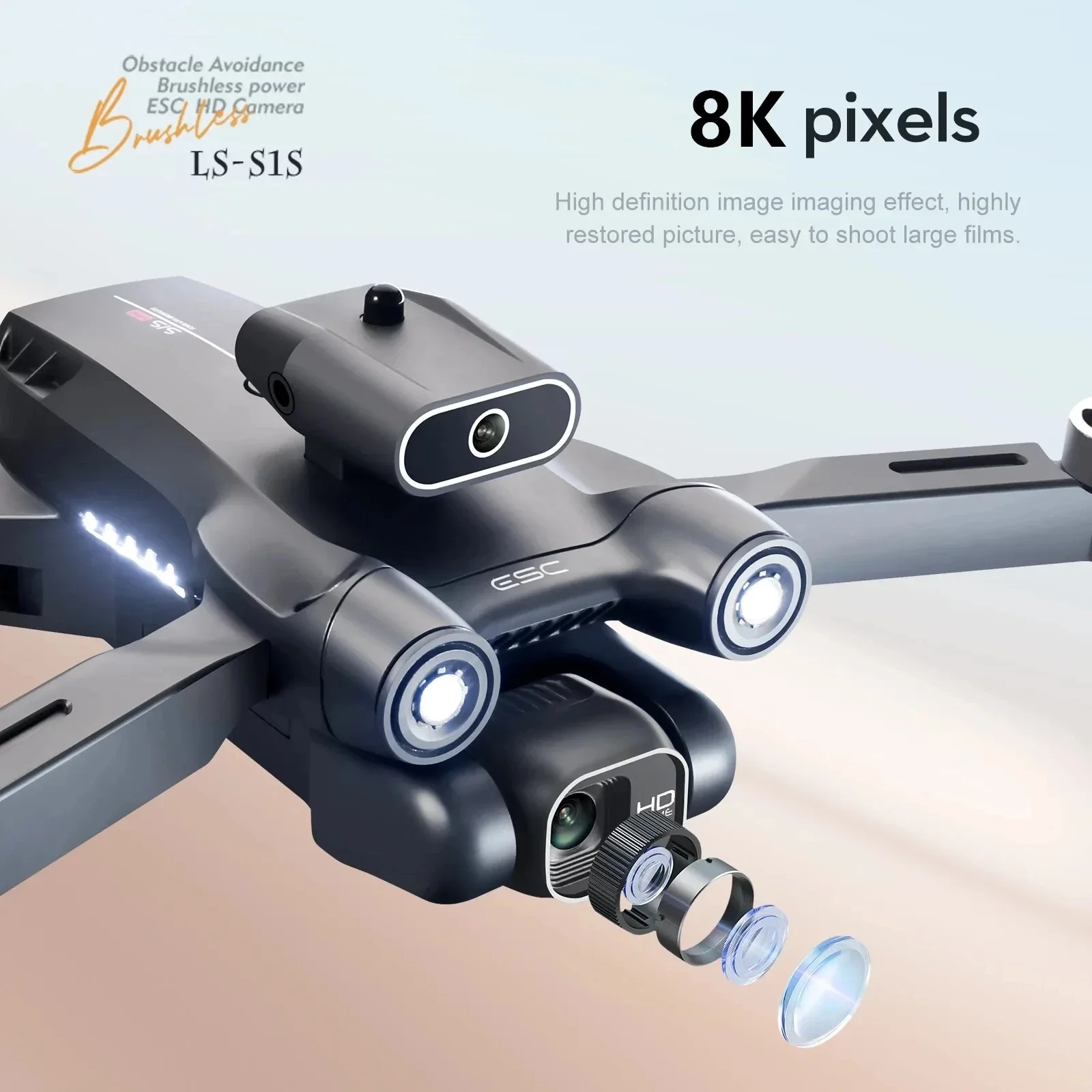 전문 브러시리스 모터 드론 카메라, 장애물 회피 HD  - Drone Camera Professional 리뷰 및 가격