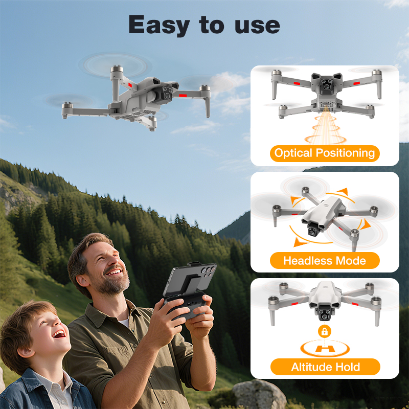새로운 핫 L017 프로 드론 브러시리스 3D 롤 36 - Drone Camera Professional 리뷰 및 가격