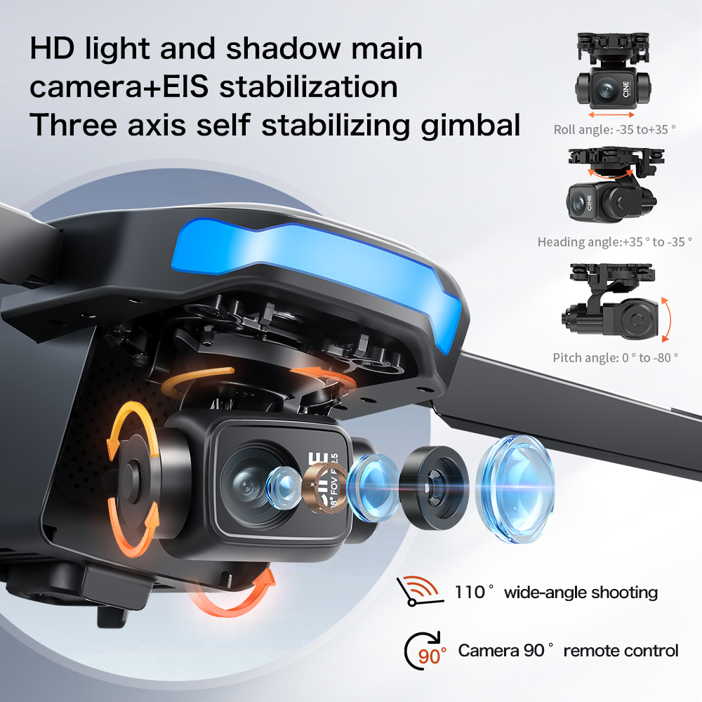 새로운 S-X1 MAX 드론 GPS 8K 프로페셔널 H - Drone Camera Lens 리뷰 및 가격