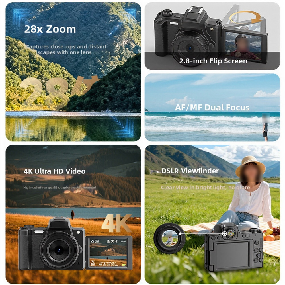 68MP HD 디지털 카메라 DSLR 디지털 카메라(플 - Canon Camera Eos R50 리뷰 및 가격